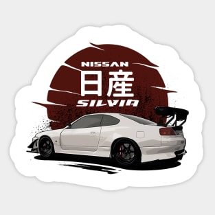 Nissasn Silvia S15, JDM Car Sticker